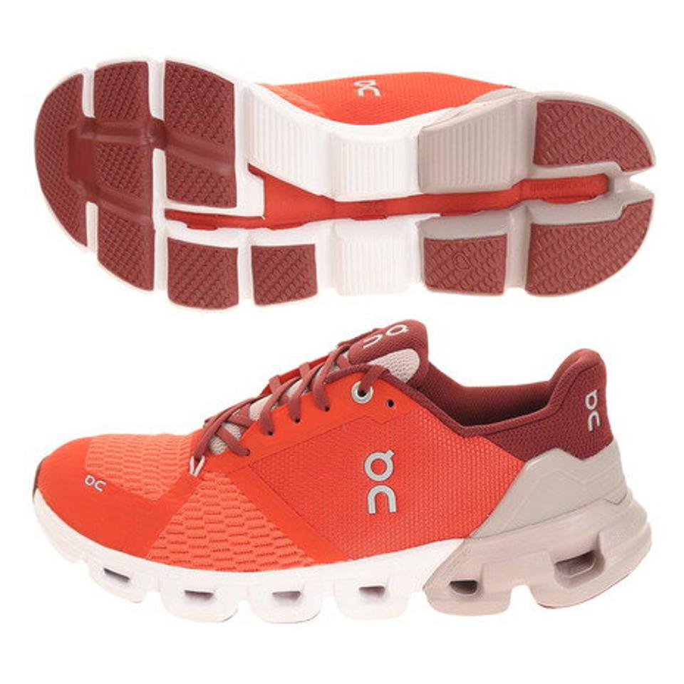 オン（On）（レディース）ランニングシューズ クラウドフライヤー Cloudflyer オレンジ 21.99224 W スニーカー トレーニング ジョギング 長距離 軽量
