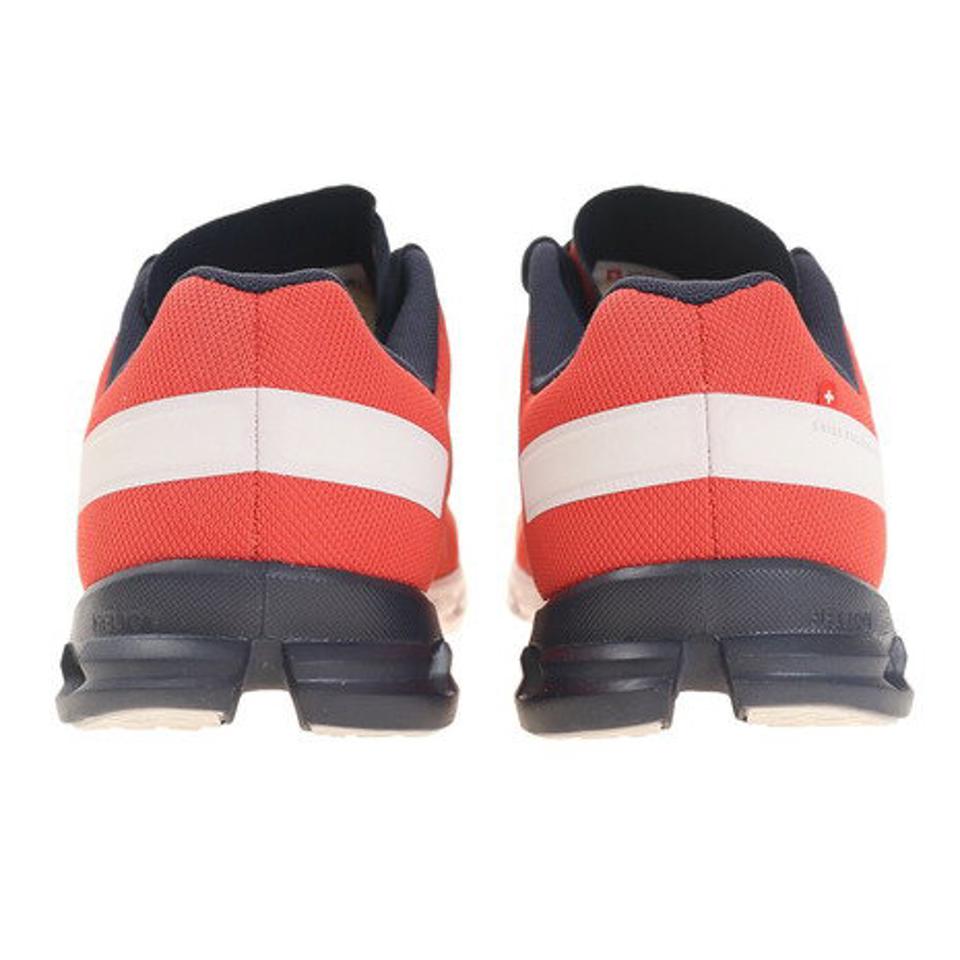 オン（On）（メンズ）シューズ スニーカー クラウドフロー レッドホワイト ブラック Cloudflow オールシーズン ローカット 軽量 ランニング ジョギング