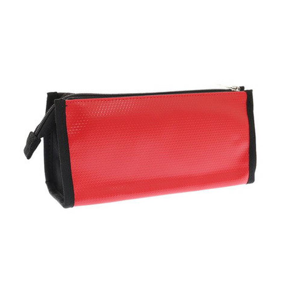 アディダス(adidas)(メンズ、レディース、キッズ)ソフトペンケース ダブルポケット AI1400 赤黒 07 PT1400AI07R24