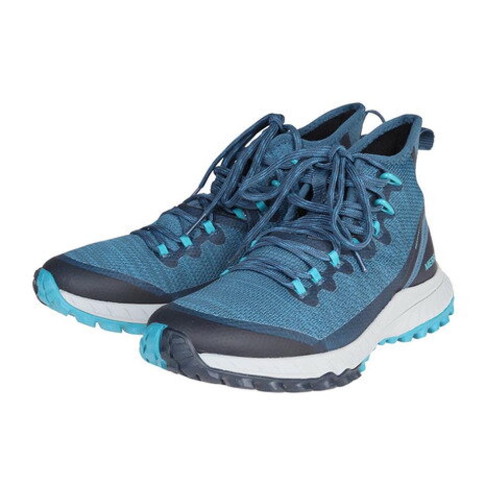 メレル（MERRELL） アウトドアシューズ トレッキングシューズ 登山靴 ブラバーダ ミッド ウォータープルーフ 034622 ARCTIC 350g 防水 登山 （レディース）