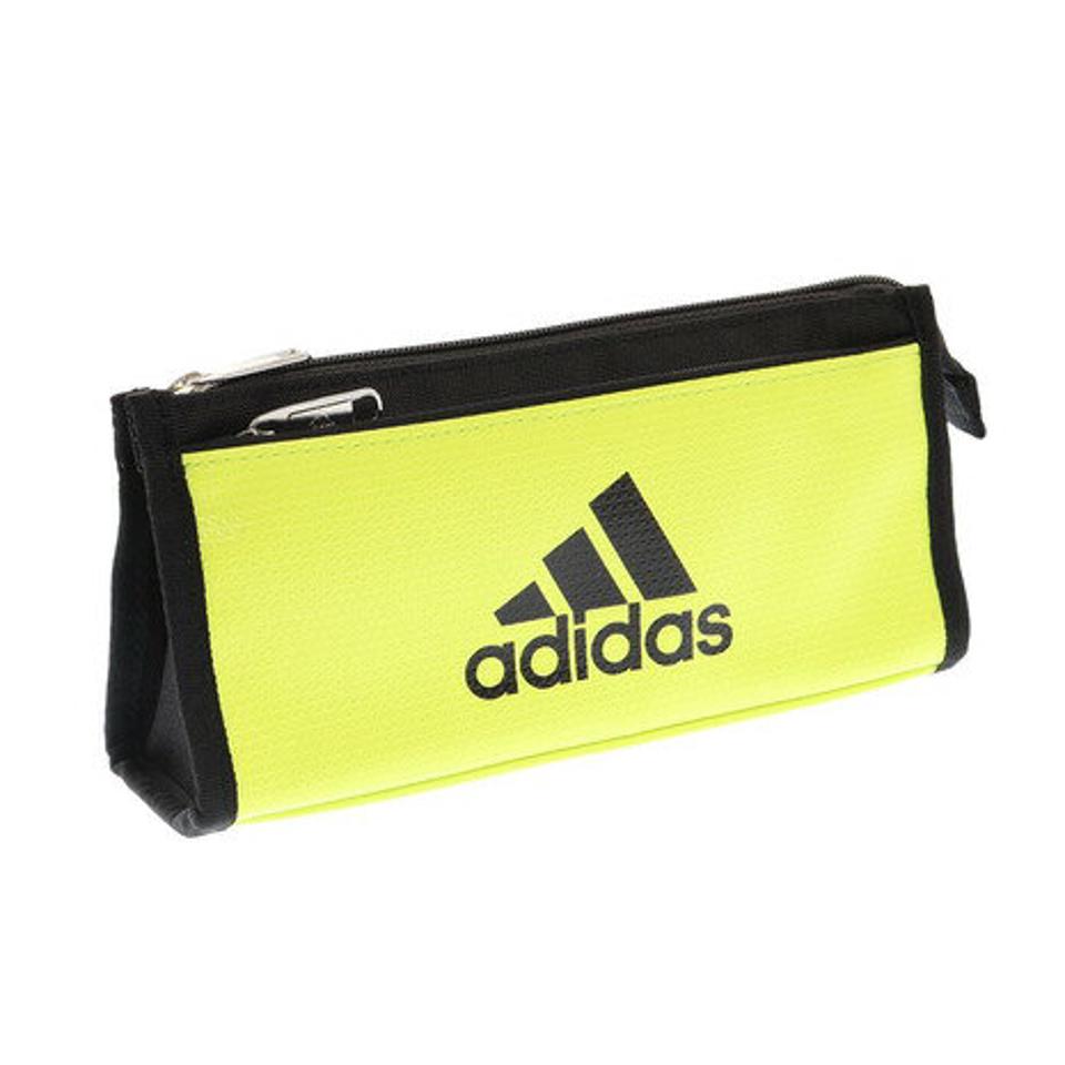 アディダス(adidas)(メンズ、レディース、キッズ)ソフトペンケース ダブルポケット AI1400 黄黒 04 PT1400AI04Y24