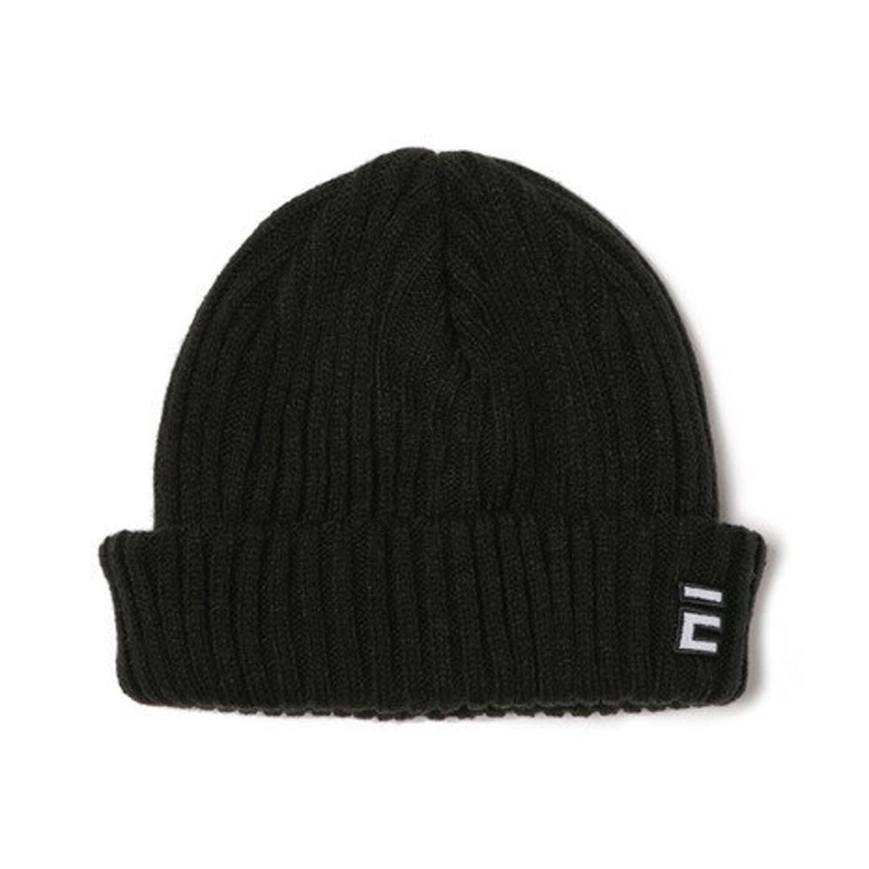 【10/15 24h限定 エントリー&対象3店舗買い回りで最大P10倍!】エルケクス(ELKEX)(メンズ)リブフィッシャーマンキャップ 897EK1ST2649 BLK 防寒