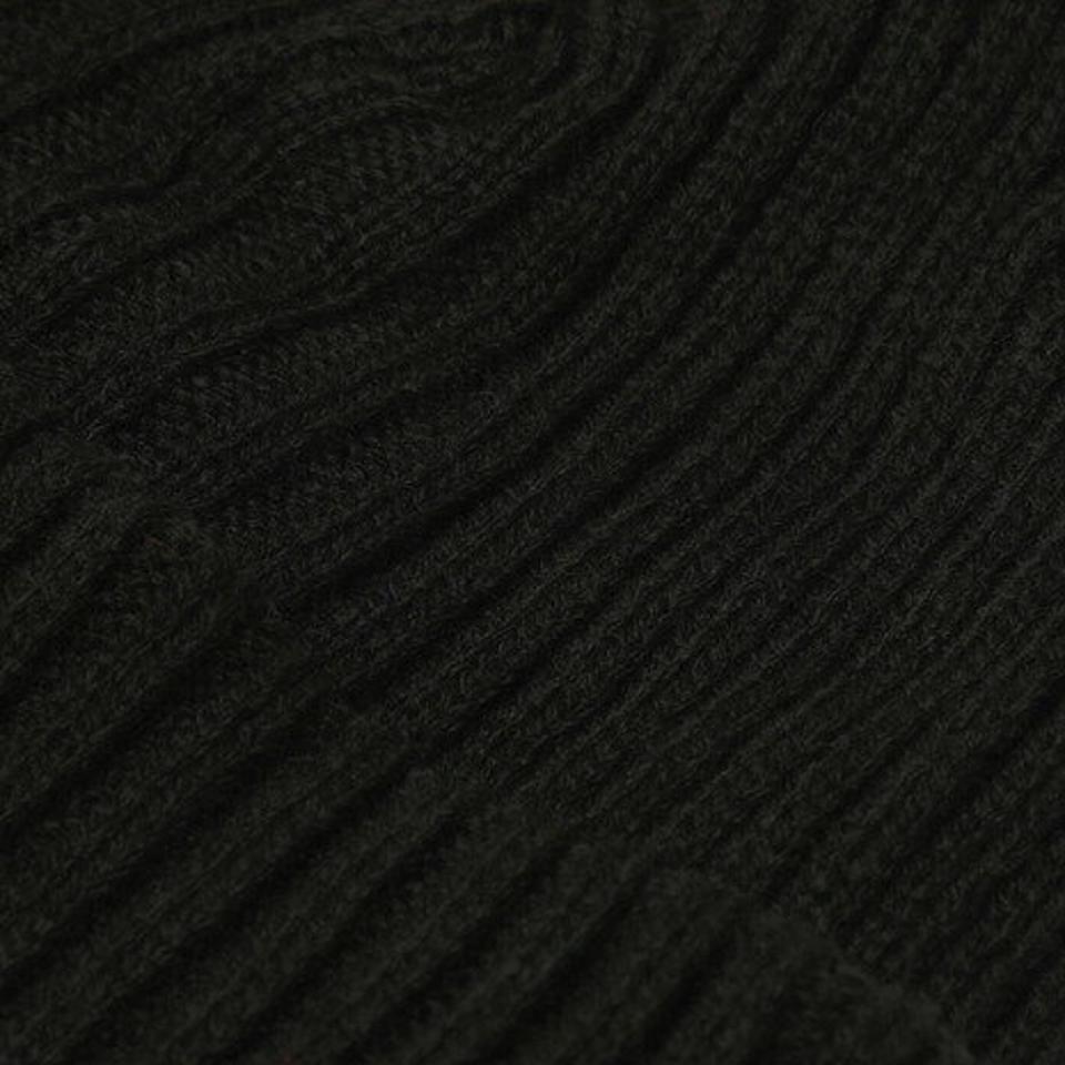 【10/15 24h限定 エントリー&対象3店舗買い回りで最大P10倍!】エルケクス(ELKEX)(メンズ)リブフィッシャーマンキャップ 897EK1ST2649 BLK 防寒