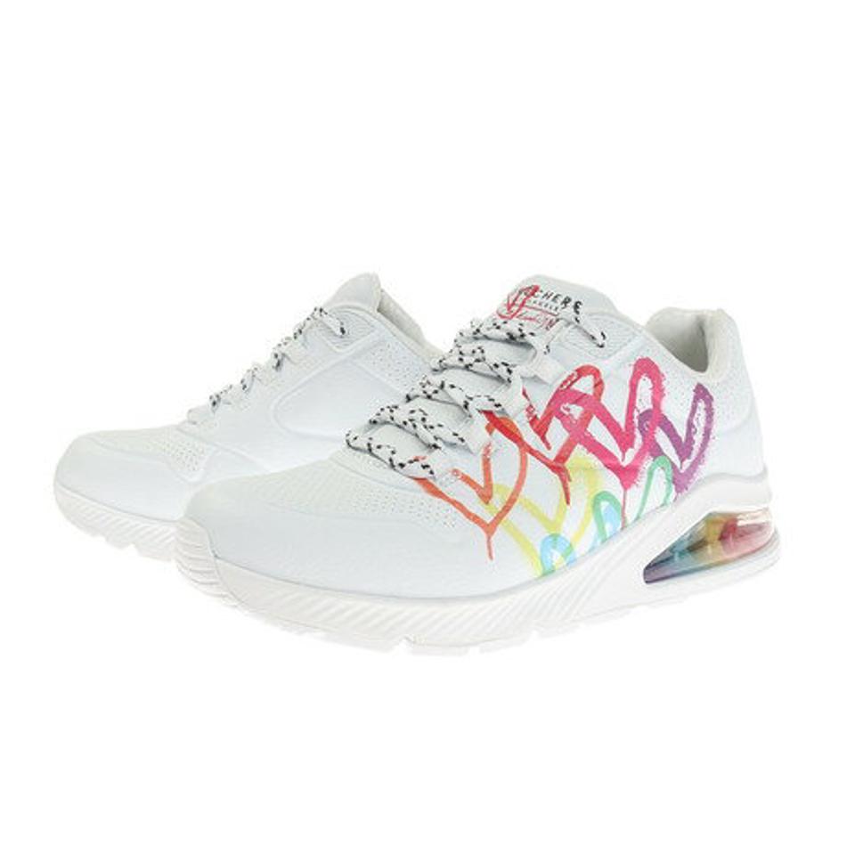 スケッチャーズ（SKECHERS） カジュアルシューズ UNO 2 FLOATING LOVE 155521-WHT （レディース）