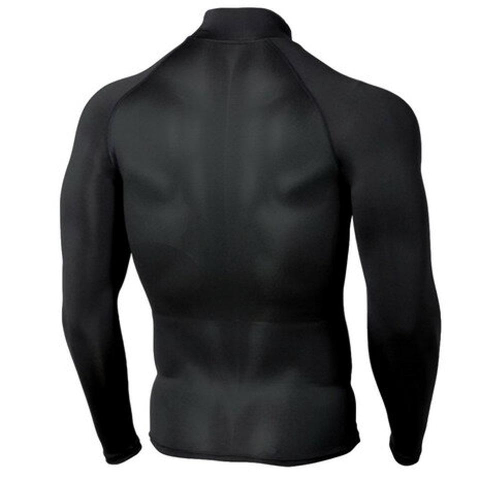 アンダーアーマー（UNDER ARMOUR） アンダーシャツ ヒートギアアーマー コンプレッション ロングスリーブ モック 1358645 001 （メンズ）