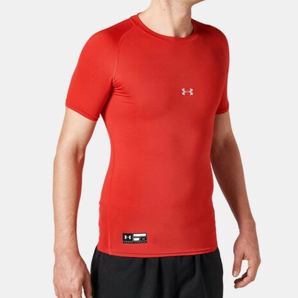 アンダーアーマー（UNDER ARMOUR） アンダーシャツ ヒートギアアーマー コンプレッション ショートスリーブ クルー 1358643 600 （メンズ）