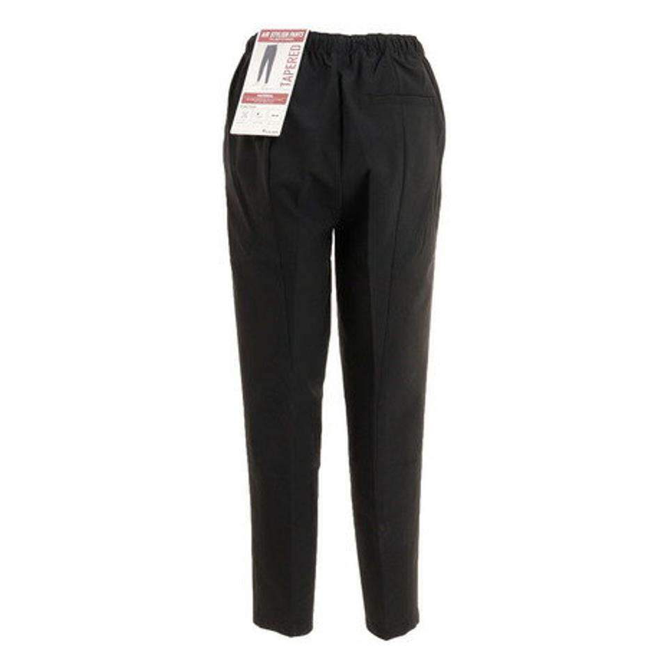 【10/10 24h限定エントリー&対象4店舗買い回りで最大P10倍!】【10%OFFクーポン 16日まで】ルコック スポルティフ(Lecoq Sportif) エアスタイリッシュパンツテーパード 9分丈 QMWSJD30HA BLK (レディース)