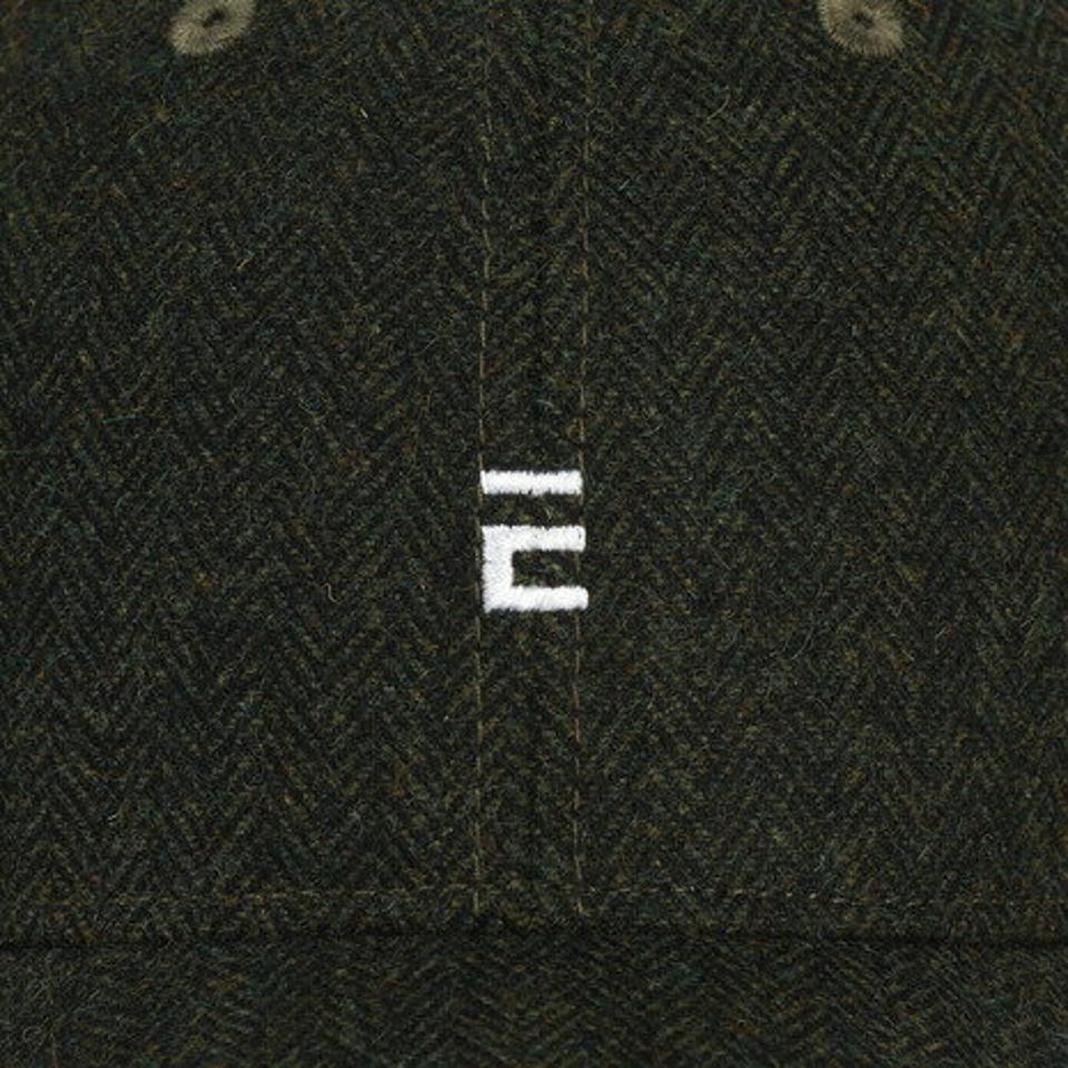 エルケクス(ELKEX) ロゴツイードキャップ 897EK1ST2646 OLIVE (メンズ)