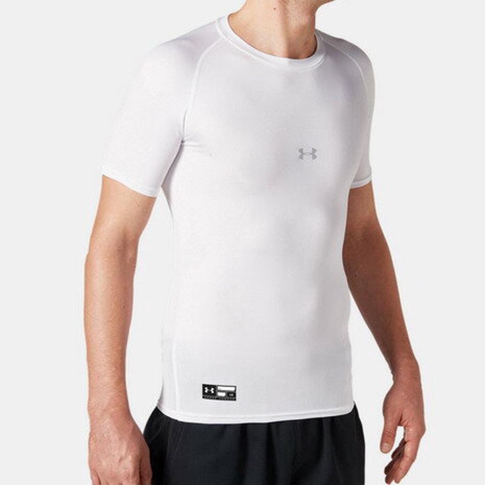 アンダーアーマー（UNDER ARMOUR） アンダーシャツ ヒートギアアーマー コンプレッション ショートスリーブ クルー 1358643 100 （メンズ）