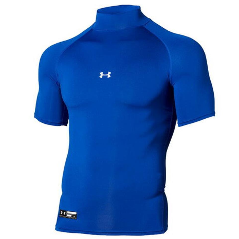 アンダーアーマー（UNDER ARMOUR） アンダーシャツ ヒートギアアーマー コンプレッション ショートスリーブ モック 1358642 400 （メンズ）