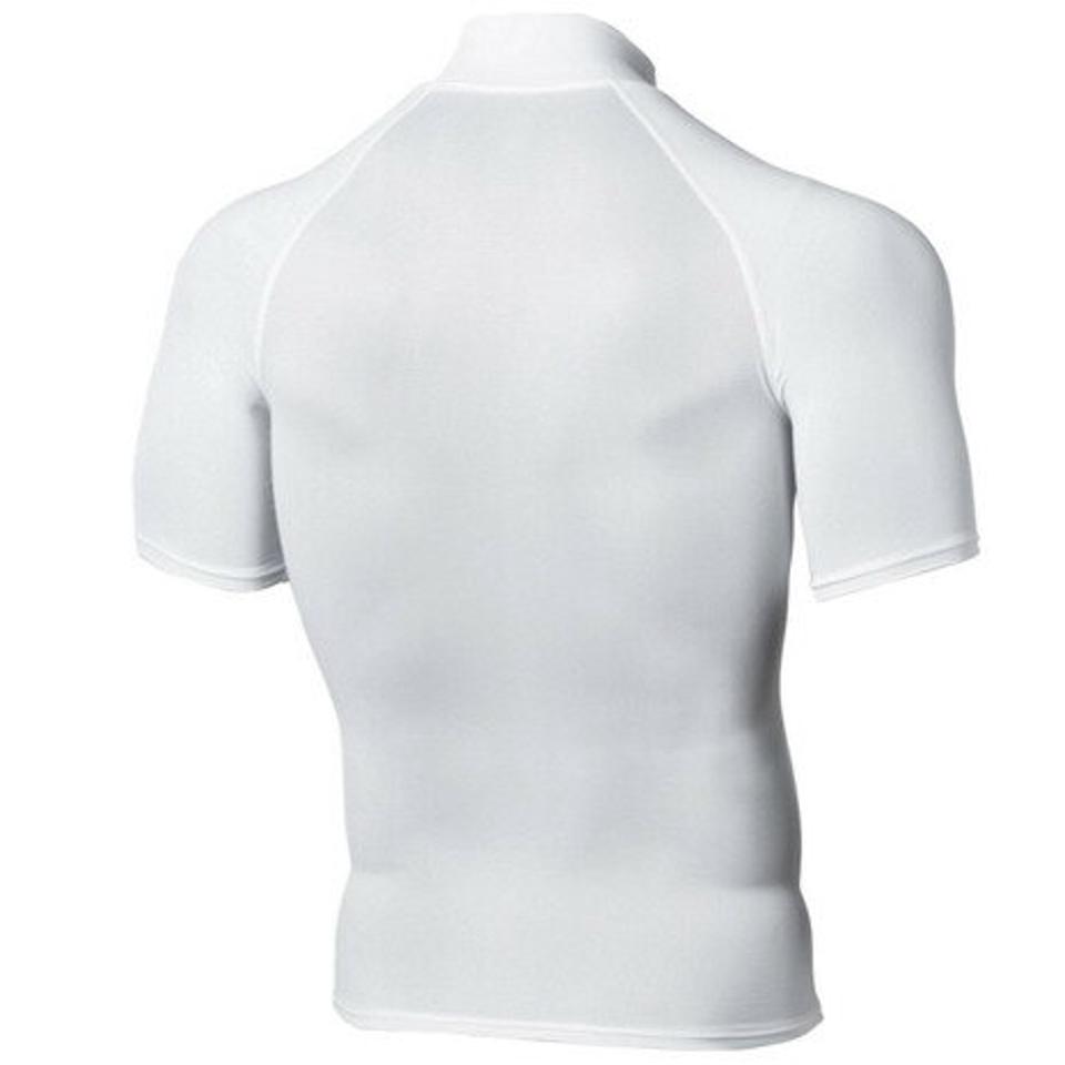 アンダーアーマー（UNDER ARMOUR） アンダーシャツ ヒートギアアーマー コンプレッション ショートスリーブ モック 1358642 100 （メンズ）