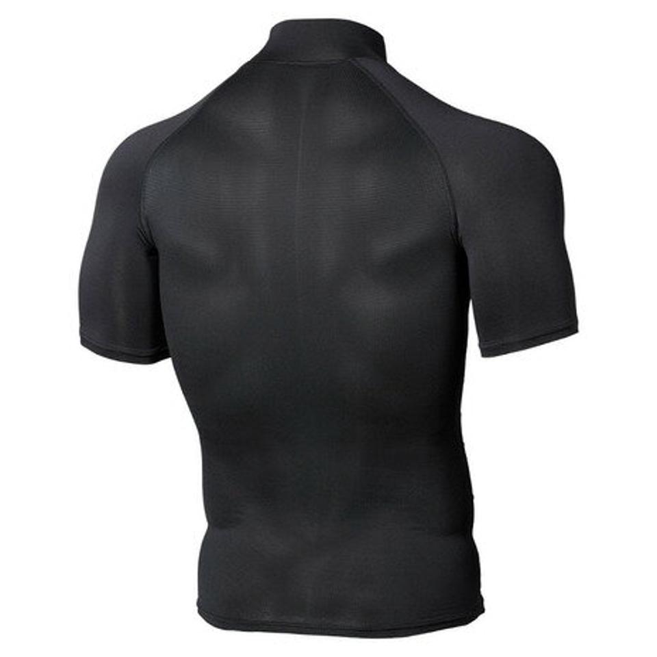 アンダーアーマー（UNDER ARMOUR） 野球 アンダーシャツ ヒートギアアーマー コンプレッション ショートスリーブ モック 1358642 001 （メンズ）
