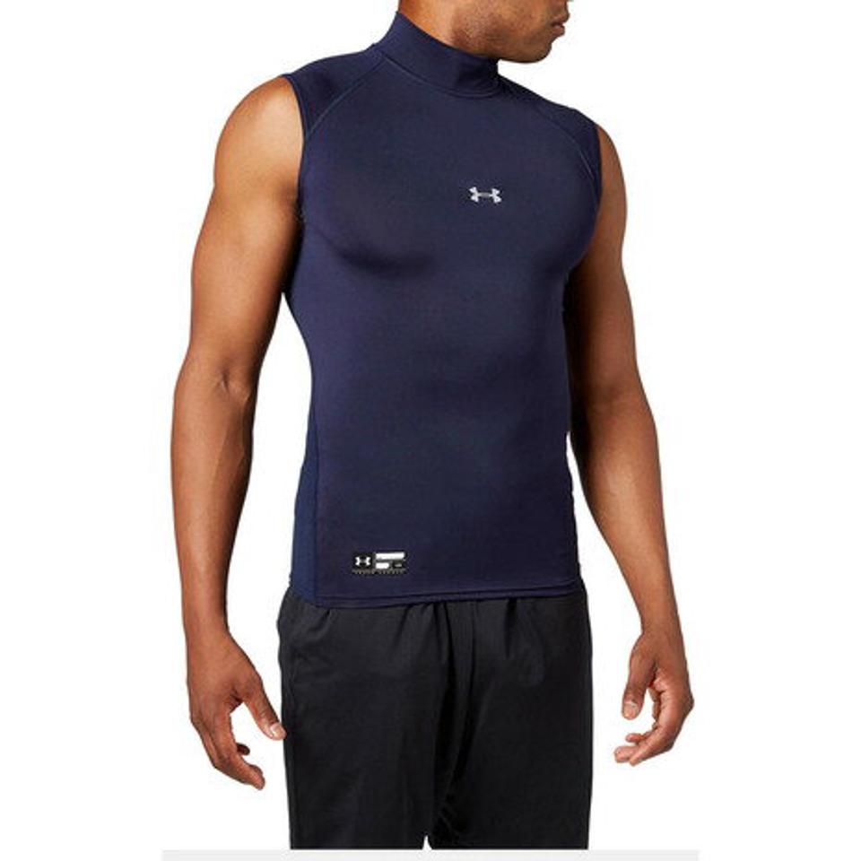 アンダーアーマー（UNDER ARMOUR）（メンズ） 野球 アンダーシャツ ヒートギアアーマー コンプレッション スリーブレス モック 1358641