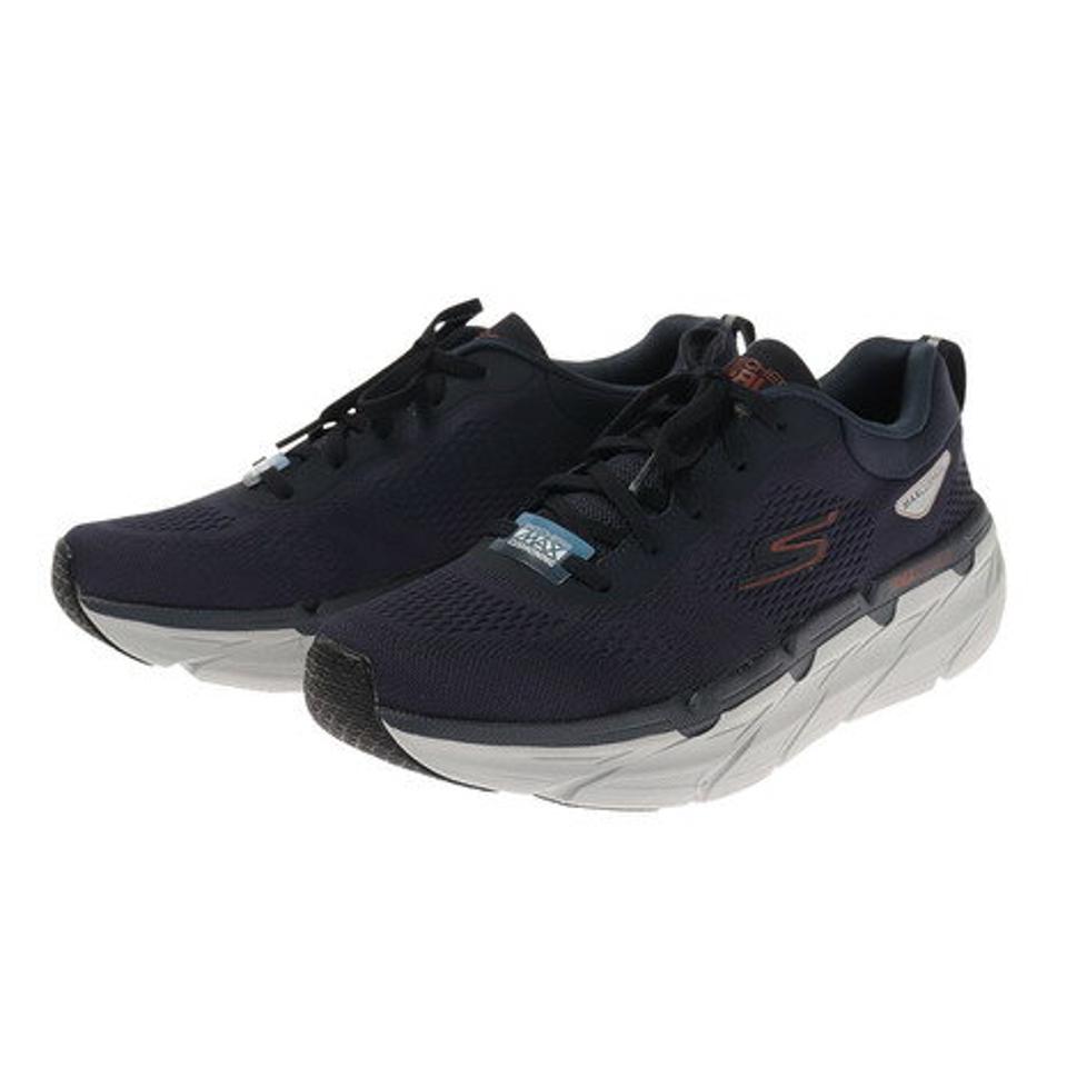 スケッチャーズ（SKECHERS）（メンズ）マックス クッショニング プレミア パースペクティブ ネイビー 220068-NVOR カジュアルシューズ スニーカーウォーキング