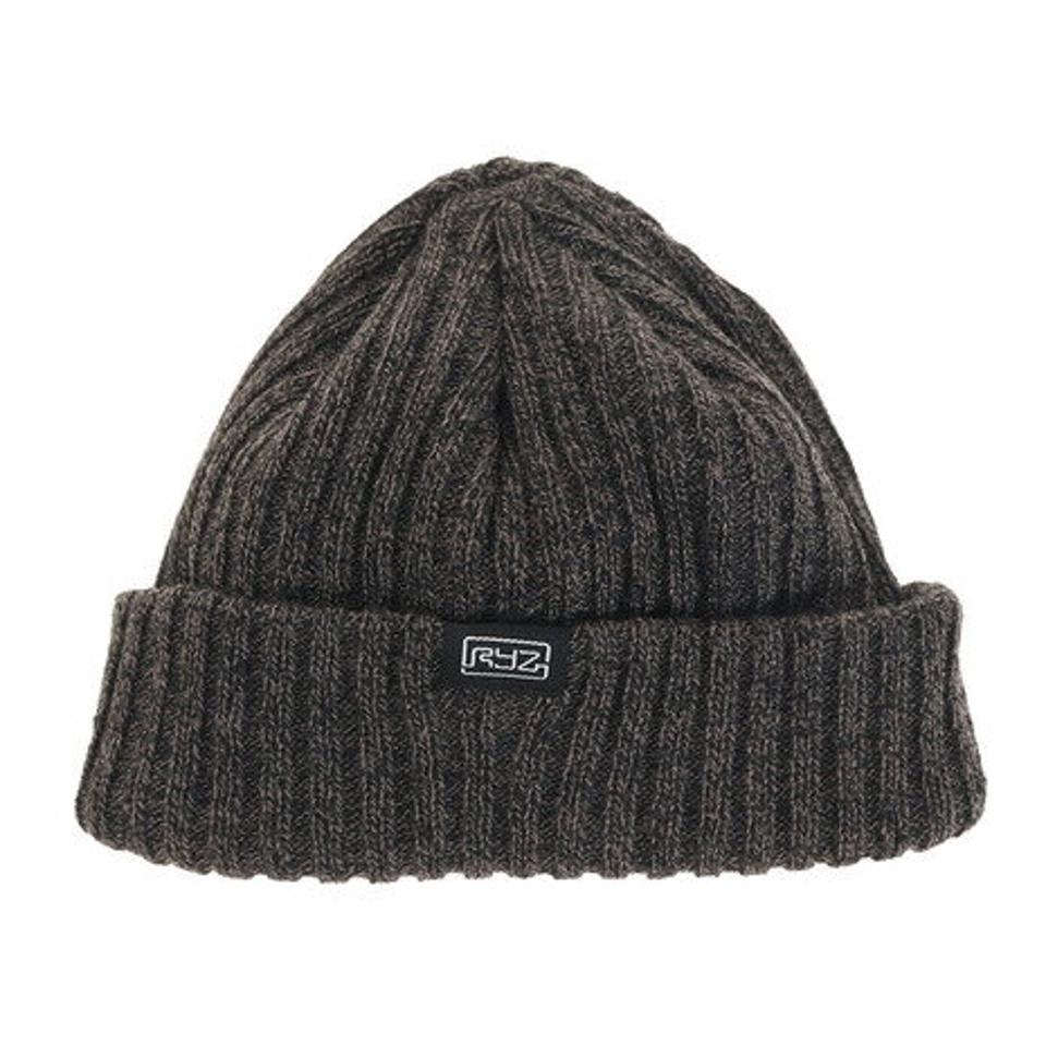 【10/15 24h限定 エントリー&対象3店舗買い回りで最大P10倍!】ライズ(RYZ)(メンズ、レディース)リブ フィッシャーマンキャップ 897R1ST2644 CGRY 防寒