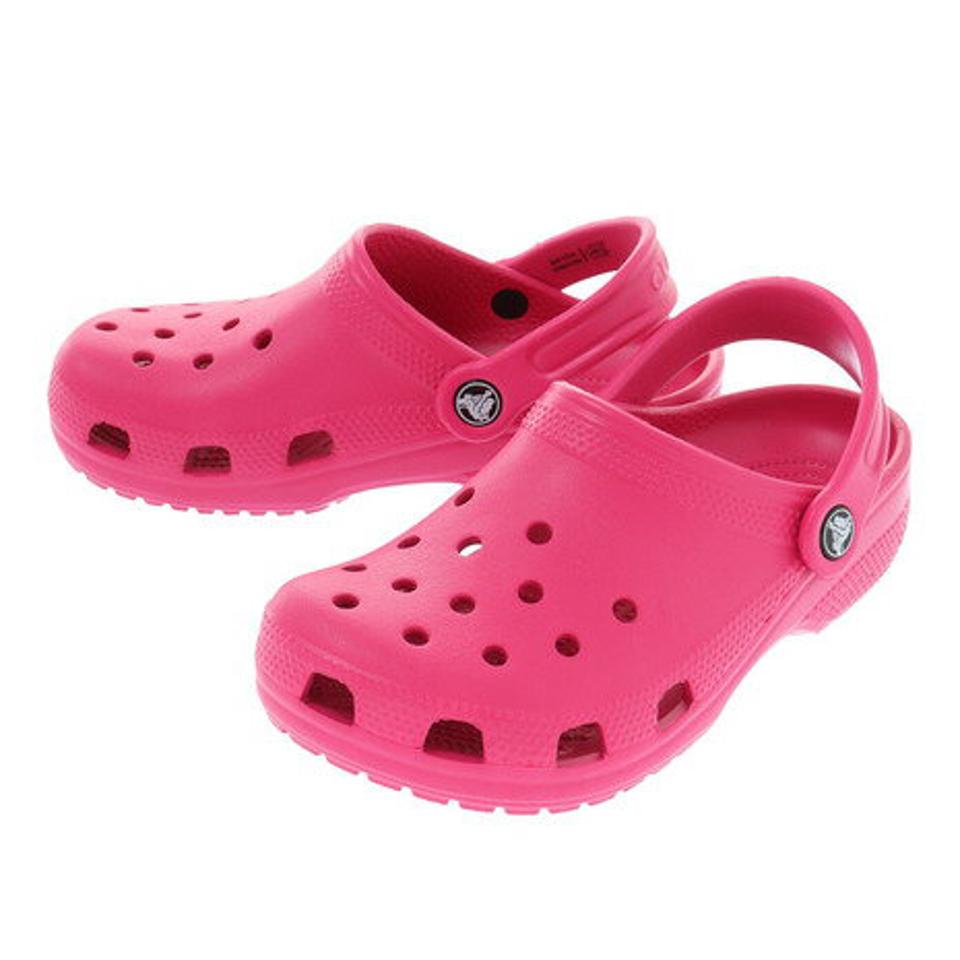 クロックス（crocs）（キッズ） クラシック クロッグ キッズ ピンク ミント 204536 6X0 204536 3TI キッズ シューズ