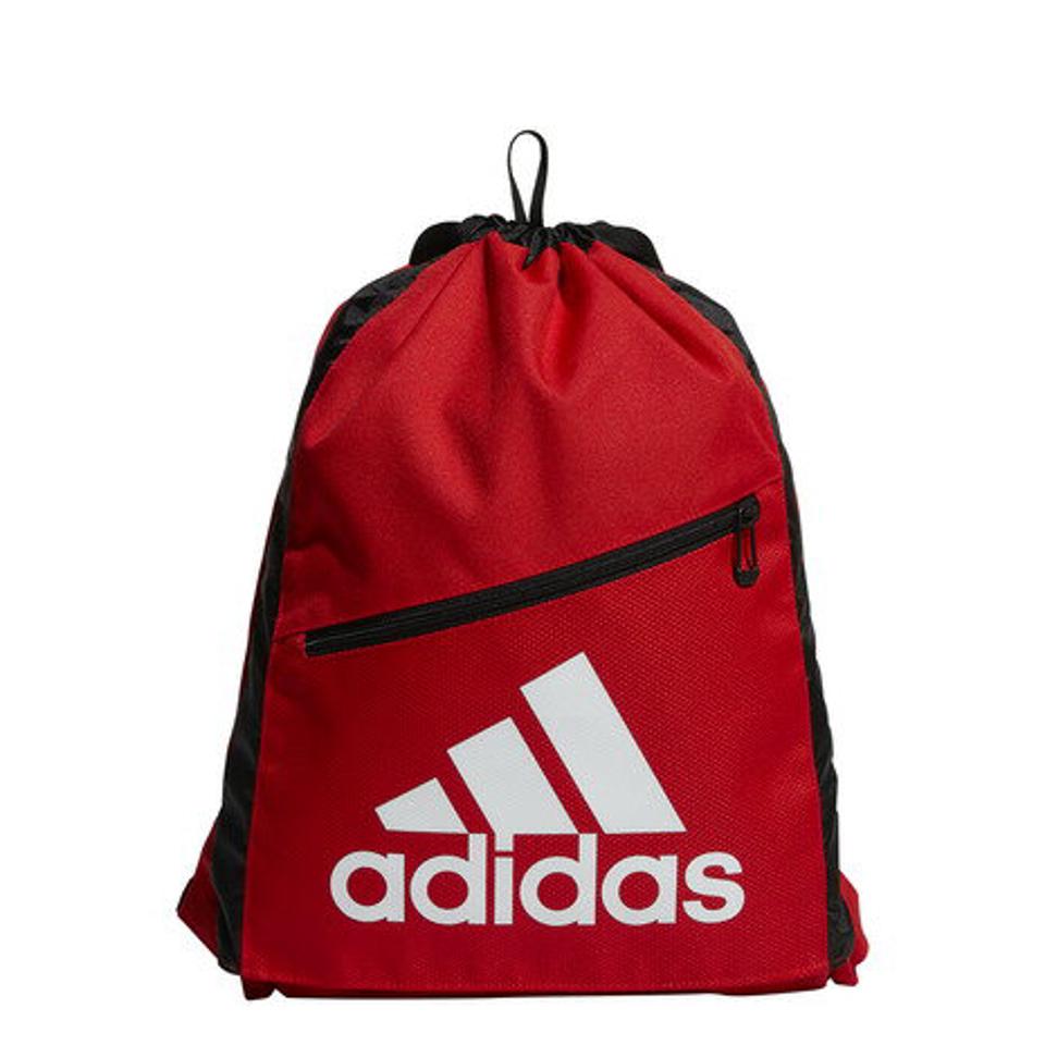 アディダス（adidas） ナップサック マルチバッグ エンデュランス パッキング システム ジムバッグ レッド ホワイト JMA70-GN9068 （メンズ、レディース）