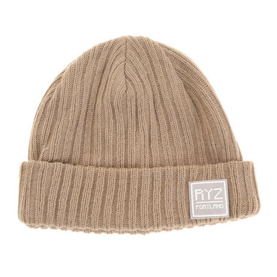 【10/15 24h限定 エントリー&対象3店舗買い回りで最大P10倍!】ライズ(RYZ)(メンズ、レディース)リブ フィッシャーマンキャップ 897R1ST2644 BEG 防寒