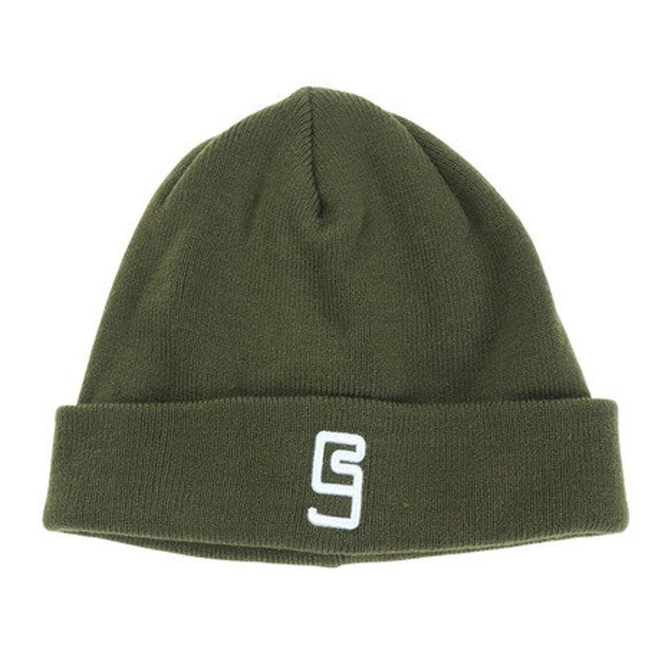 ライズ(RYZ)(メンズ、レディース)ニット帽 プレーン フィッシャーマンキャップ 897R1ST2643 OLIVE 防寒