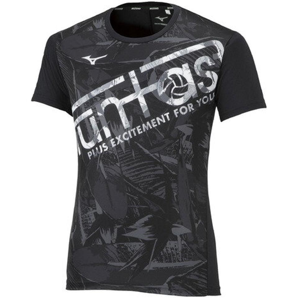 ミズノ(MIZUNO)(メンズ)バレーボールウェア FUNTASTプラクティスシャツ V2MA210390