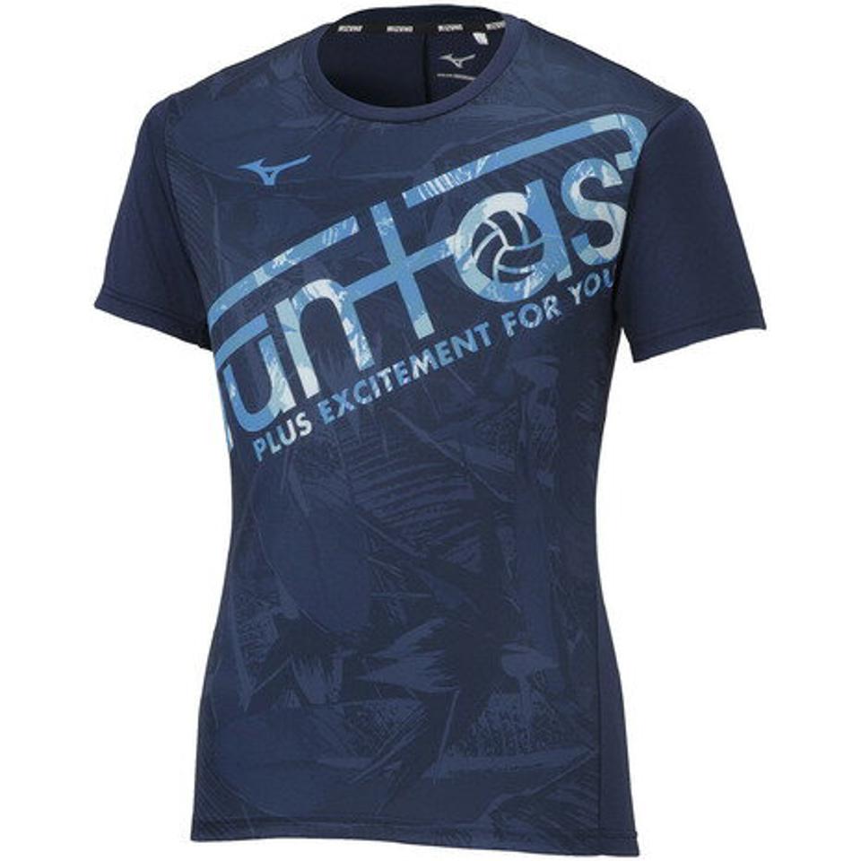 ミズノ(MIZUNO)(メンズ)バレーボールウェア FUNTASTプラクティスシャツ V2MA210314