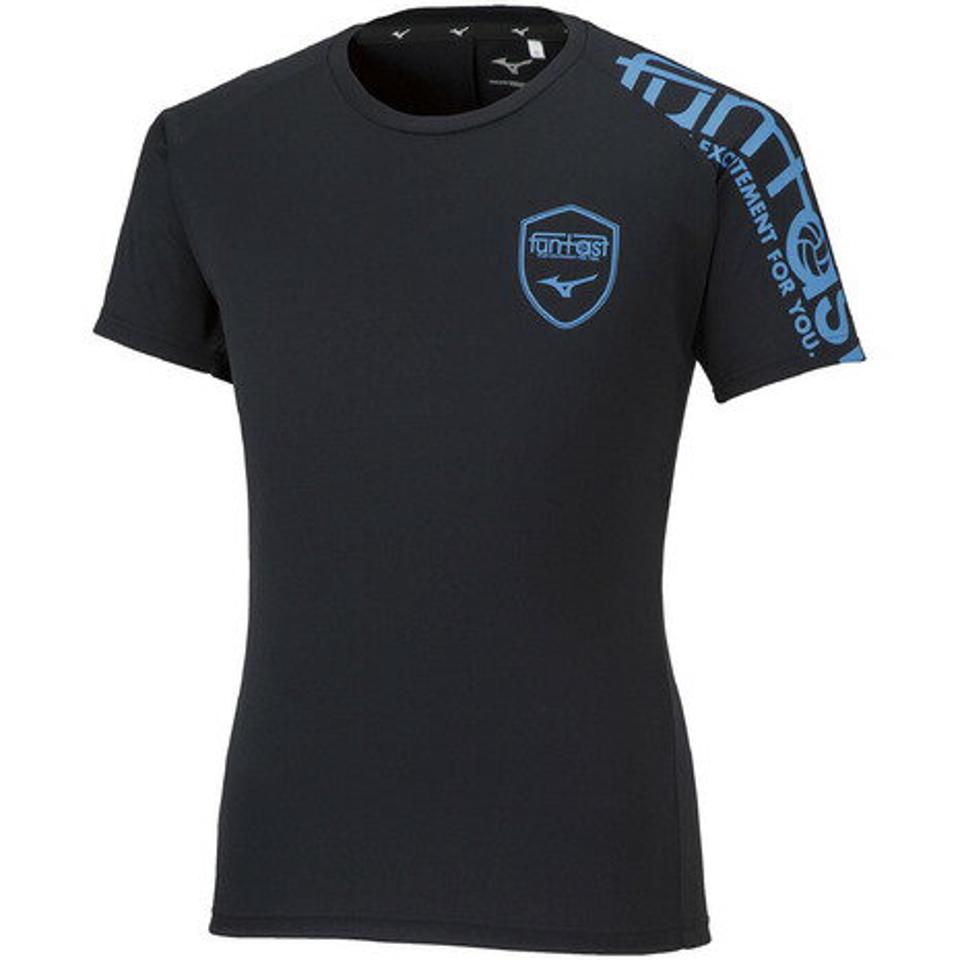 ミズノ（MIZUNO） バレーボールウェア FUNTASTプラクティスシャツ V2MA152392 （メンズ）