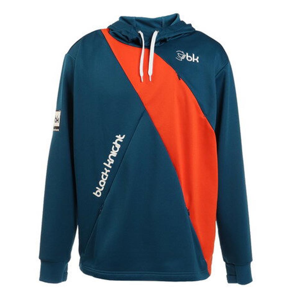 ブラックナイト（blackknight）（メンズ、レディース）バドミントンウェア ウォームライトパーカー Tー1650 T-1650-IBLU