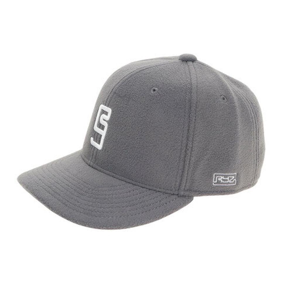 ライズ(RYZ)(メンズ)フリースプレカーブキャップ 897R1ST2638 GRY