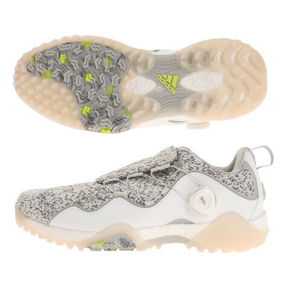 【5/15限定 エントリー＆3点以上ご購入でP最大10倍】アディダス（adidas） ゴルフシューズ スパイクレス メンズ コードカオス ボア21 FW5616 WH/GR （メンズ）