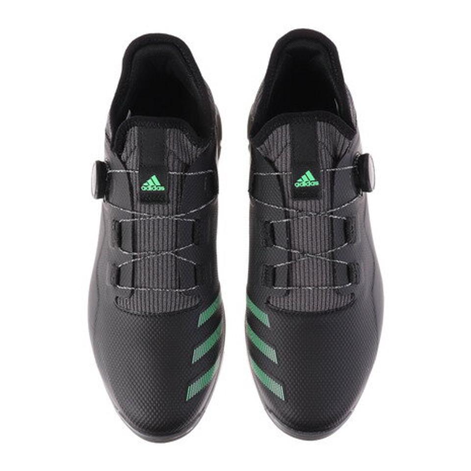 【5/15限定 エントリー＆3点以上ご購入でP最大10倍】アディダス（adidas） ゴルフシューズ メンズ ソフトスパイク アルファフレックス21ボア FZ1034 BK/SG （メンズ）