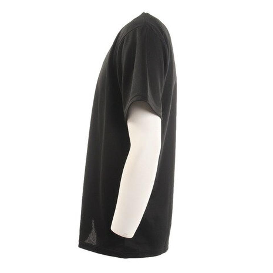 【5/25限定 エントリー&3点以上ご購入でP最大10倍】デサント(DESCENTE) ワンポイント ハーフスリーブシャツ DMC-5801B BLK (メンズ)