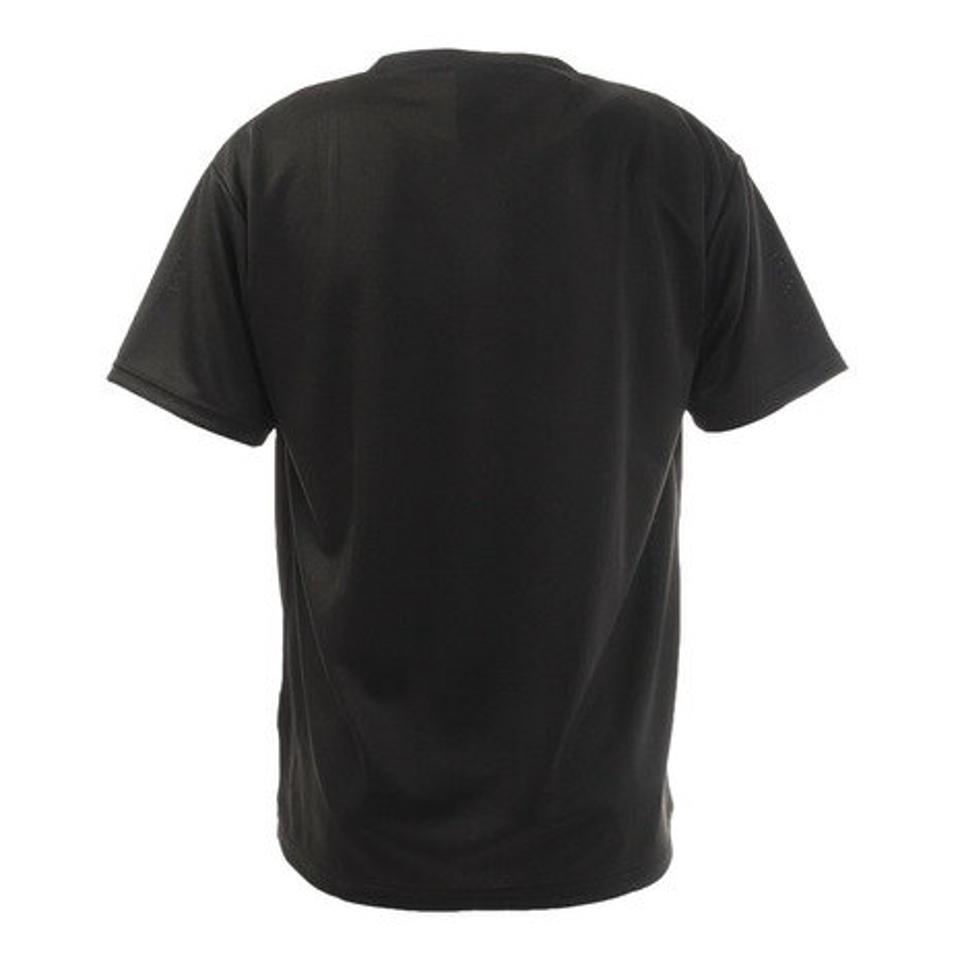 【5/25限定 エントリー&3点以上ご購入でP最大10倍】デサント(DESCENTE) ワンポイント ハーフスリーブシャツ DMC-5801B BLK (メンズ)