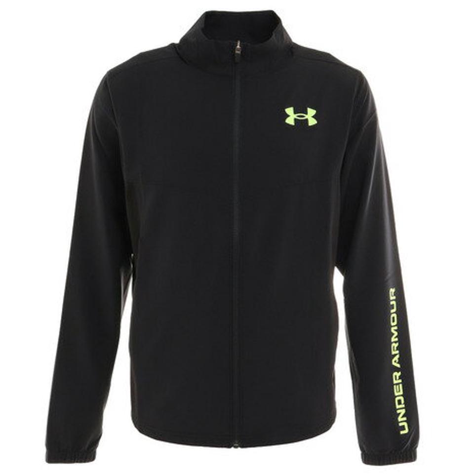 アンダーアーマー(UNDER ARMOUR)(メンズ)Summer Woven フルジップ長袖シャツ 1371914 002 フィットネス