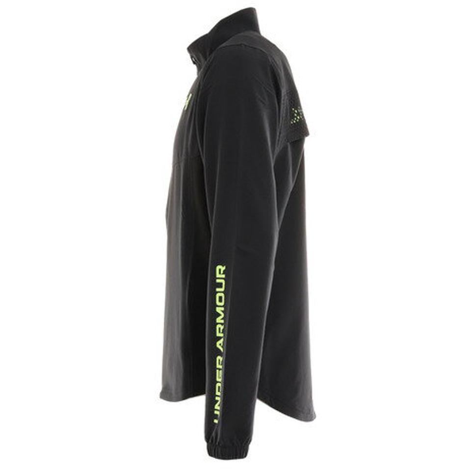 アンダーアーマー(UNDER ARMOUR)(メンズ)Summer Woven フルジップ長袖シャツ 1371914 002 フィットネス