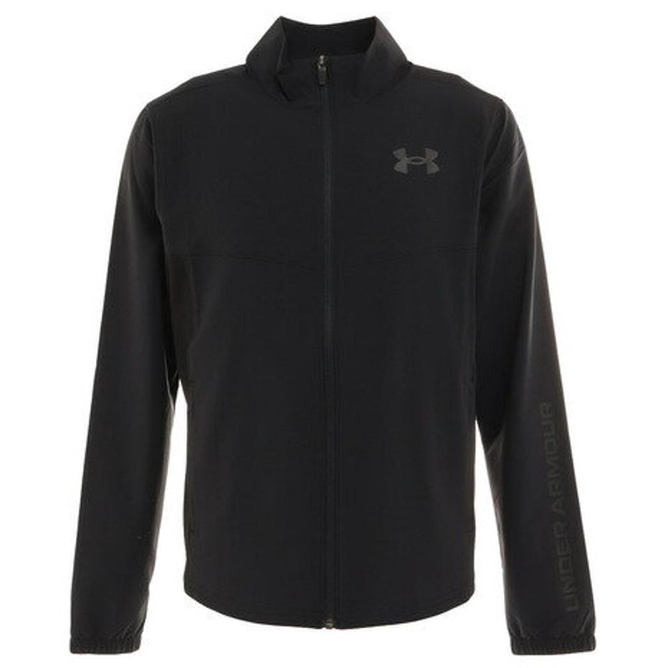 【ポイント10倍】アンダーアーマー(UNDER ARMOUR) Summer Woven フルジップ長袖シャツ 1371914 001 (メンズ)