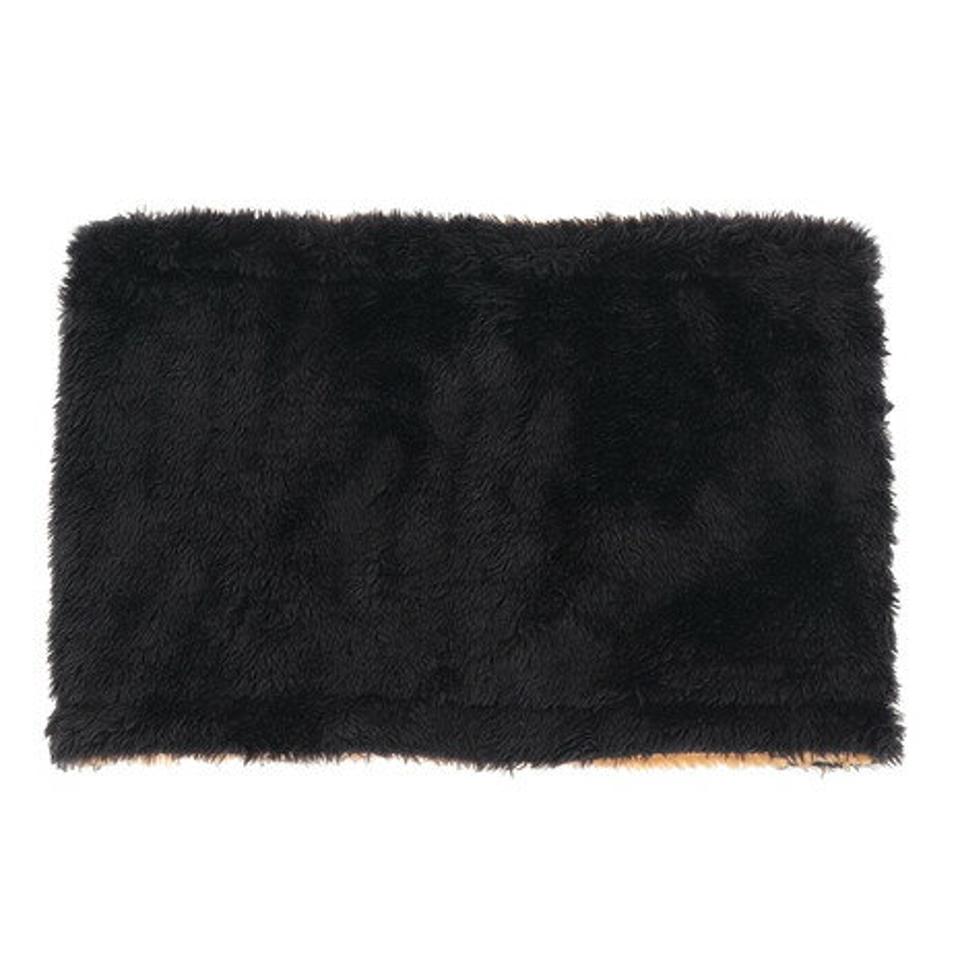 その他ブランド(OTHER BRAND)(メンズ)バイカラーボアネックウォーマー 900NN1ST2688 BLK