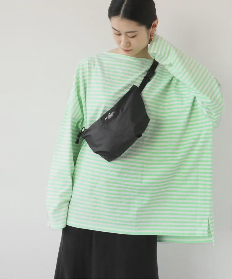 《WEB限定追加》別注【WIFFLE】*RELUME BIG BORDER TEE：ボーダーTシャツ◆（JOURNAL STANDARD relume）