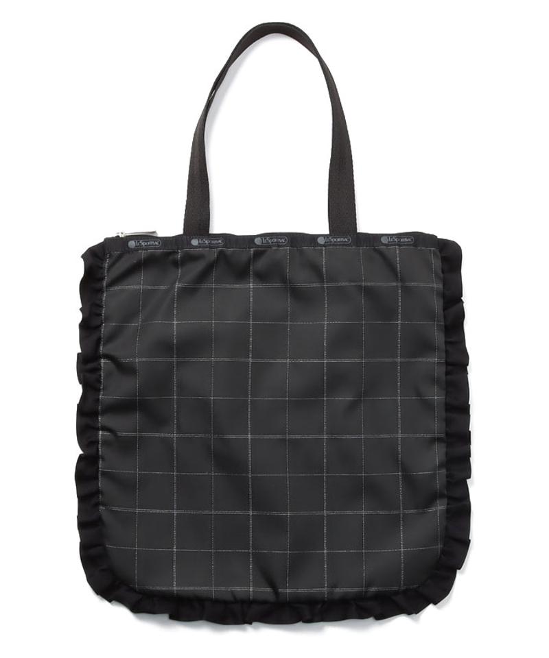 RUFFLE TOTEシルバービジュープレイドラッフル