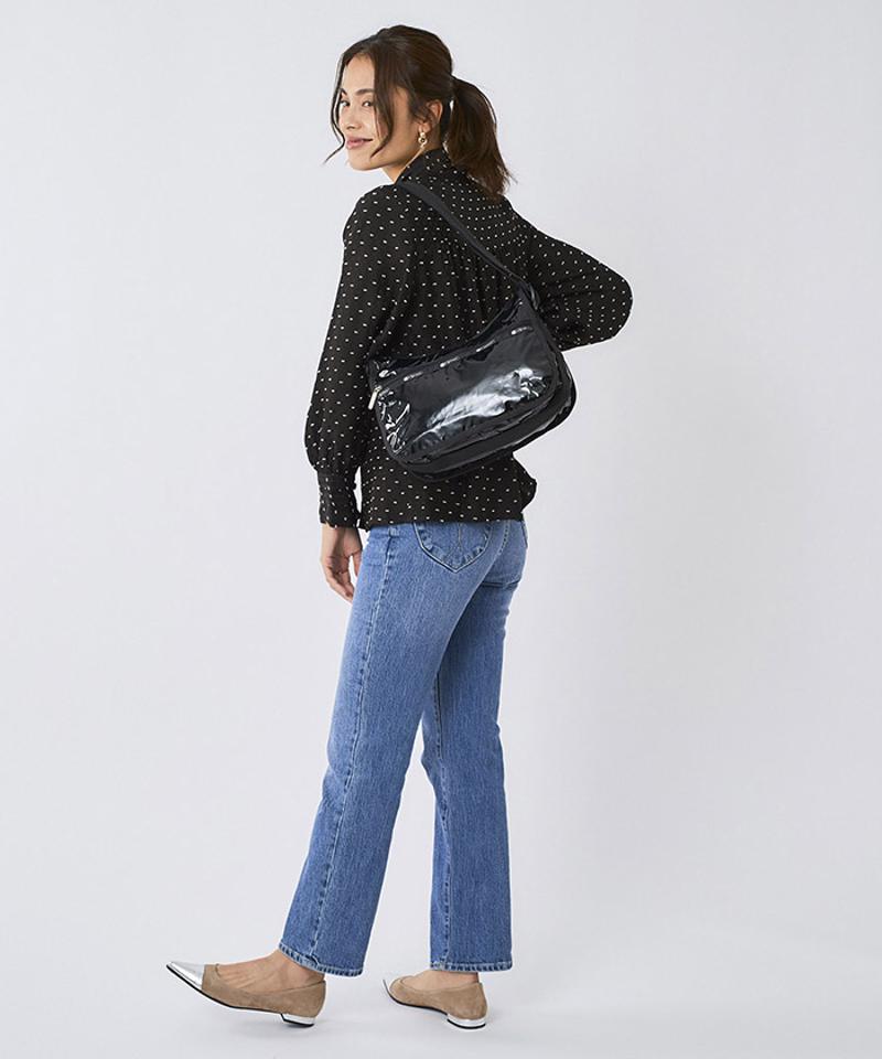 CLASSIC　HOBO　ブラックパテントシル