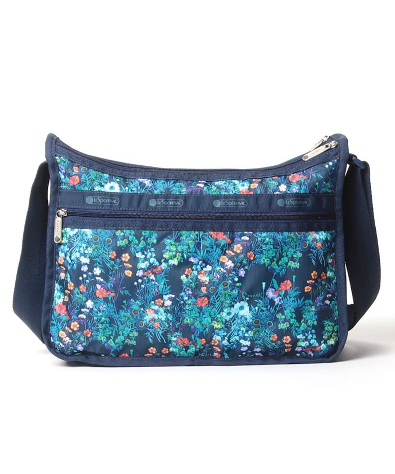 DELUXE EVERYDAY BAGフローレセントフローラルブルー