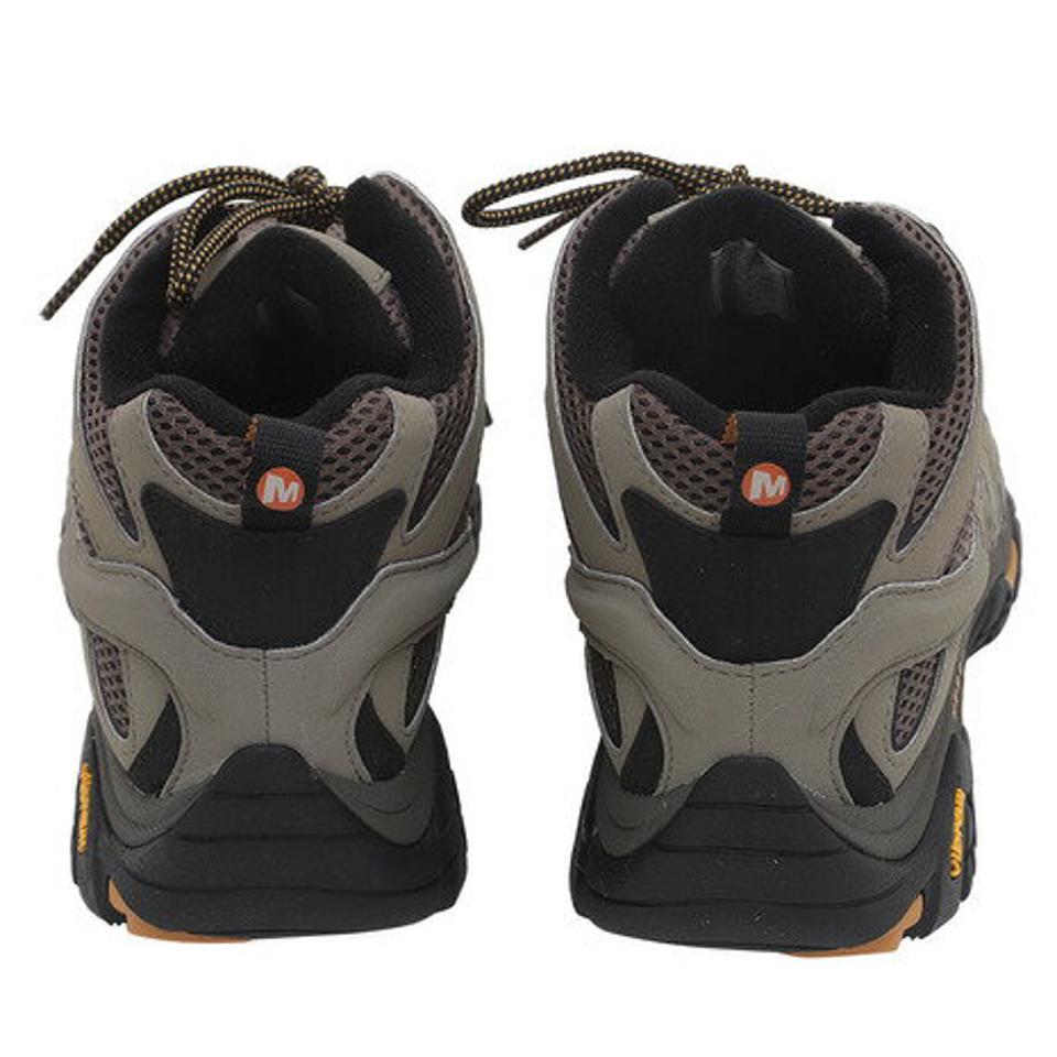メレル（MERRELL） アウトドアシューズ トレッキングシューズ 登山靴 モアブ2 ミッド GTX ワイド 06057W WALNUT ゴアテックス 510g 防水 登山 山登り （メンズ）