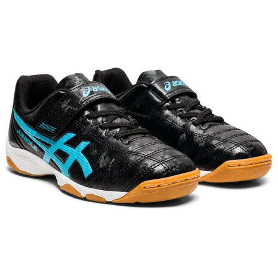 アシックス（ASICS）（キッズ）ジュニア フットサル インドア JUNIOLE 5 IN 1104A010.005 ベルクロ サッカーシューズ
