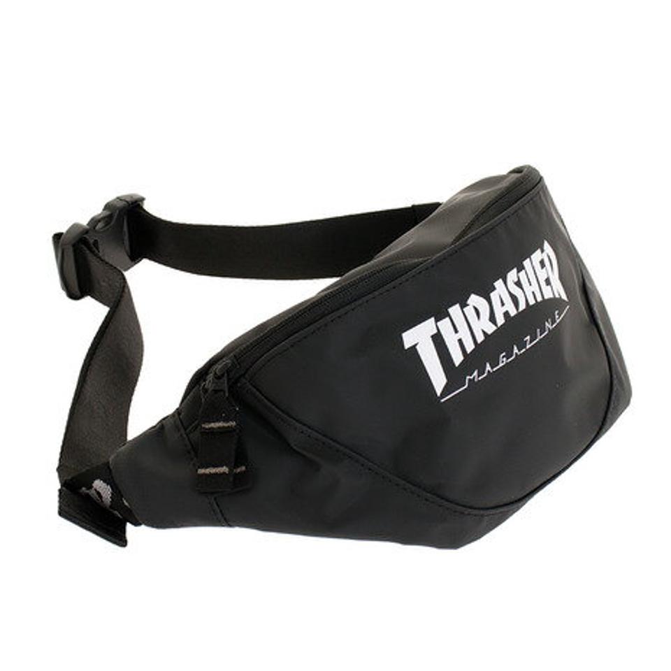 スラッシャー（THRASHER） ウエストバッグ THR-121BKWT （メンズ）