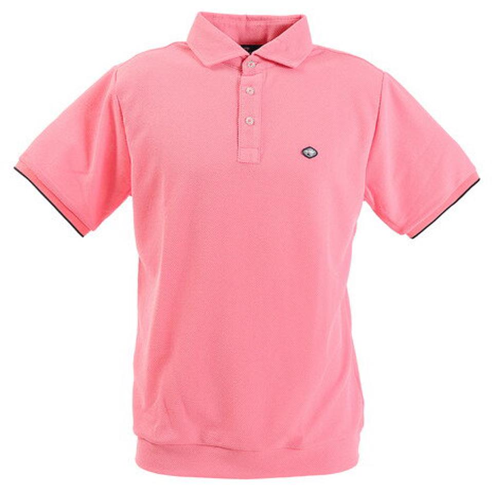 フィドラ(FIDRA) ゴルフ ポロシャツ メンズ カノコポロシャツ E20 FD5HTG63 PNK (メンズ)