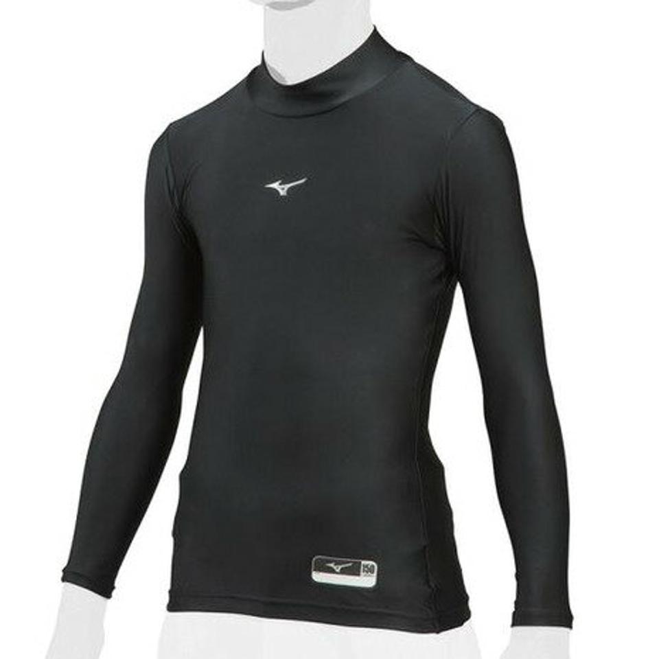 ミズノ(MIZUNO) 野球 アンダーシャツ ジュニア バイオギア ハイネック 長袖 インナー シャツ 12JA7C5009 (キッズ)