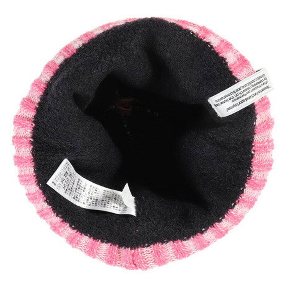 デサント(DESCENTE) ニット帽 キッズ スキー ジュニア ニットキャップ DWDMJC81 PIN 雪遊び (キッズ)