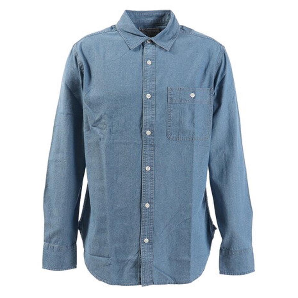 エーシーピージー(ACPG) デニムワークシャツ 871PA0CG3100SAX (メンズ)