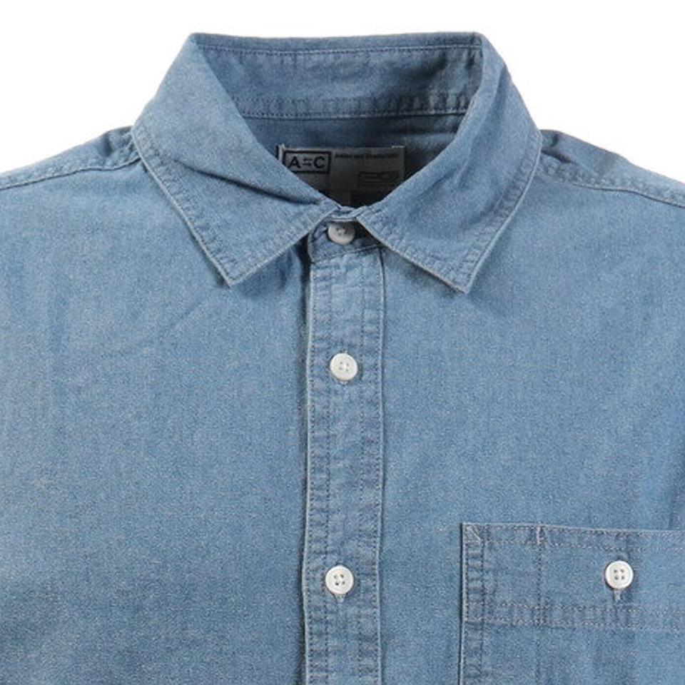 エーシーピージー(ACPG) デニムワークシャツ 871PA0CG3100SAX (メンズ)