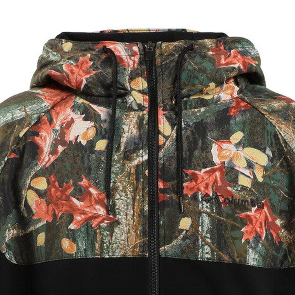 コロンビア（Columbia） トレーナー スウェット レッドテーブルパインズパターンドフルジップフーディ PM0649 010 （メンズ）