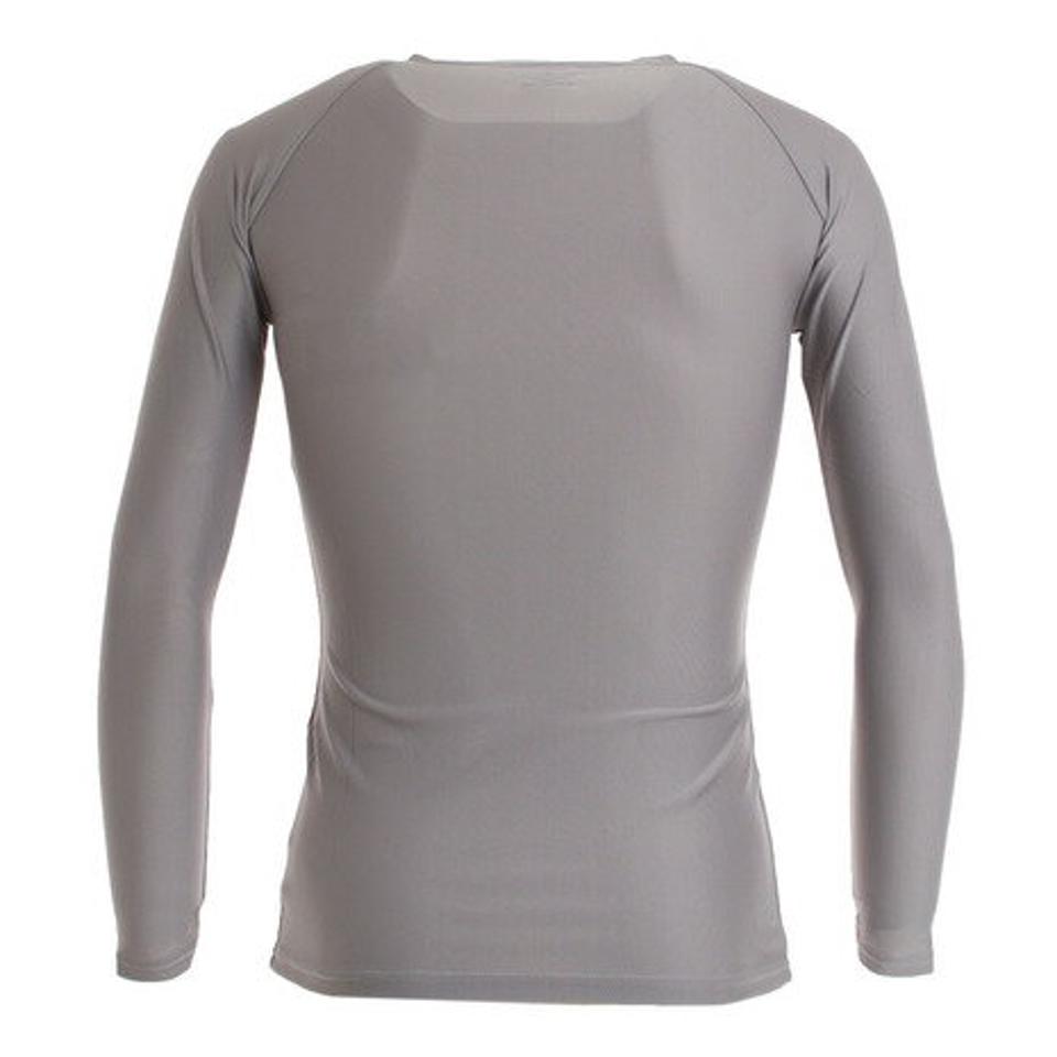 アンブロ(UMBRO) サッカー ウェア メンズ 長袖パワーインナーVネックシャツ UAS9701L SLV インナー アンダーシャツ (メンズ)